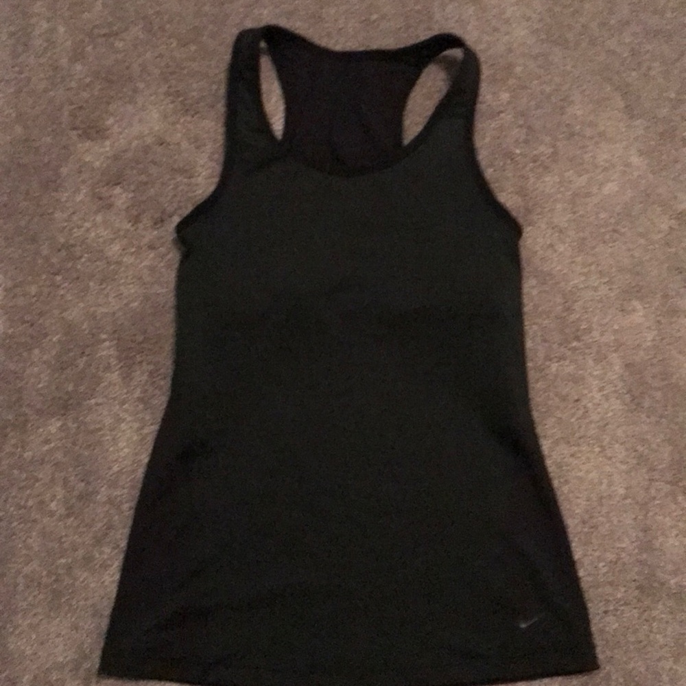Nike Dri-Fit racerback tank with built in bra